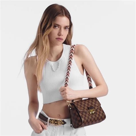 lv ciabatte|Braided Croisette Damier Ebene .